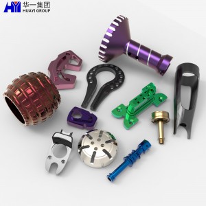 oem custom anodized cnc aluminum brass stainless steel turning parts HYJD070098