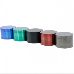 Hot Selling Custom Cheap 4-layer Zinc Alloy Herb Grinder for Smoking Accessories HYJD070127