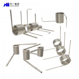 Wholesale custom stainless steel 301 304 garage door torsion spring spiral torsion spring HYJD070044