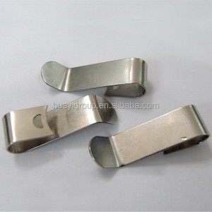 cnc metal lathe parts pressing metal stamping sheet metal stamping laser cutting parts custom meney clips HYJD070232