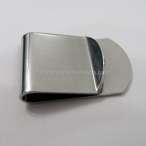 cnc metal lathe parts pressing metal stamping sheet metal stamping laser cutting parts custom meney clips HYJD070232
