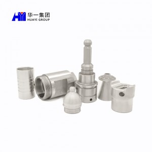 oem custom cnc lathe aluminum machining parts 5 axis cnc machining milling parts  HYJD070066