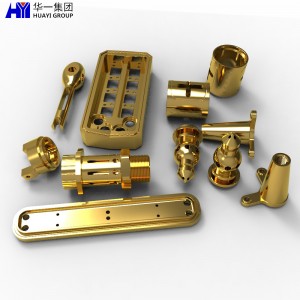 Customs High precision aluminum stainless steel brass cnc machining parts HYJD070106