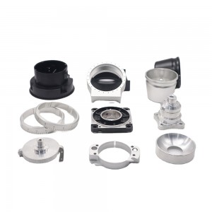 wholeasle custom cnc machining service precision aluminum cnc mechanical spare parts HYJD070069