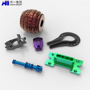 OEM precision cnc milling machining parts custom aluminum anodized cnc machining parts HYJD070104