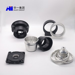 oem customized stainless steel aluminum cnc machining service precision cnc milled aluminum part HYJD070111