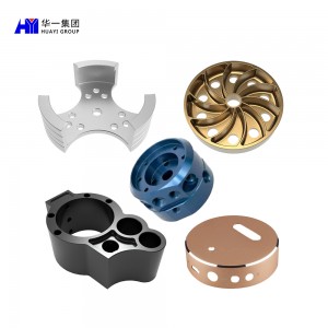 Wholesale anodized aluminum connector for auto spare parts automotive cnc parts machining service HYJD070078