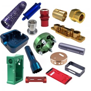oem custom anodized cnc aluminum brass stainless steel turning parts HYJD070098