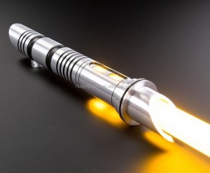 oem custom precision stainless steel aluminum metal lightsaber high- end cnc metal lightsaber hilt HYJD070144