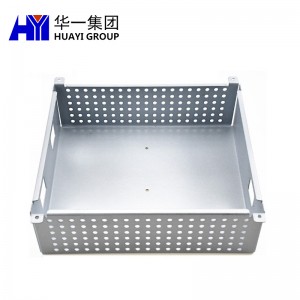 Wholesale Custom Stainless Steel Sheet Metal Bending Punching Metal Box HYXC020097