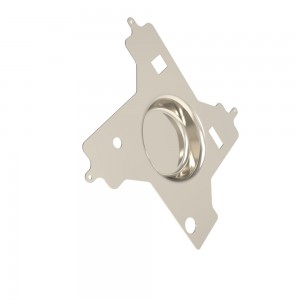 Precious Sheet Metal Stamping Parts Anodized Aluminium CNC Metal Stamping Services HYXC020055