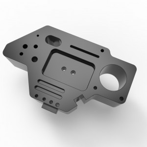 Customized Black Oxidized Carbon Steel Mechanical Products Precision CNC Machined Parts HYXC020037