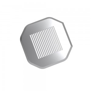 CNC Square metal aluminum Parts HYSZ100112
