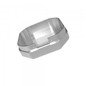 CNC Square metal aluminum Parts HYSZ100112