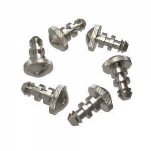 OEM Customized CNC Machining Turning Service Precious Hardware Stainless Steel Bolt And Nut HYXC020044