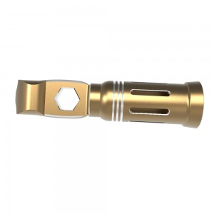 OEM anodized aluminum mechanical products metal cnc miiling parts HYJD070143