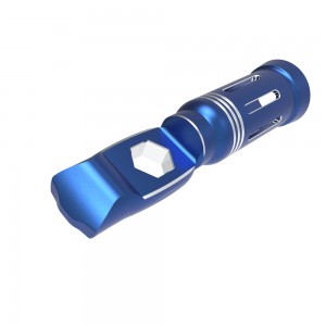 OEM anodized aluminum mechanical products metal cnc miiling parts HYJD070143