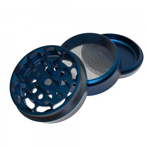 2022 Hot Selling Custom Anodized Aluminum 6061 Herb Grinder with Custom Logo HYJD070009