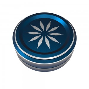 Hot Selling High Precision Custom Anodized Aluminum 6061 Herb Grinder with Custom Logo HYJD070010