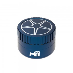 2022 Hot Selling Custom Anodized Aluminum 6061 Herb Grinder with Custom Logo HYJD070009