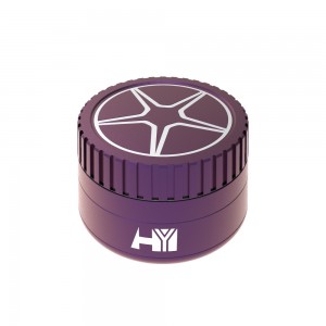 2022 Hot Selling Custom Anodized Aluminum 6061 Herb Grinder with Custom Logo HYJD070009