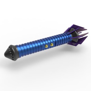 wholesale machinery parts cnc machining precision machining custom lightsaber hilt HYJD0019