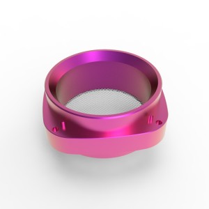 Wholesale hot selling 4-layer aluminum alloy herb grinder with custom logo HYJD070020
