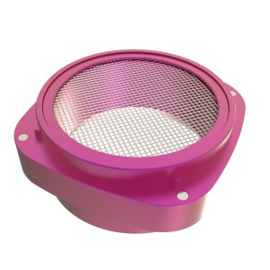 Wholesale hot selling 4-layer aluminum alloy herb grinder with custom logo HYJD070020