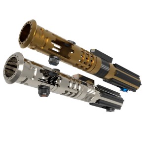 Professional Cnc Machining Parts Precision Metal Part Aluminum Lightsaber With Certificate HYFZ060002
