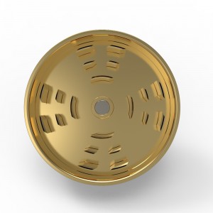 Colorful Custom Logo 4 Layer Aluminum Alloy Ceramic Coating Metal Smoking Crusher Tobacco Herb Grinders HYFZ060024