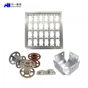 oem custom small metal parts stamping press sheet plate metal aluminum stamping parts HYJD070145