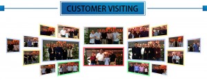 customer's visiting