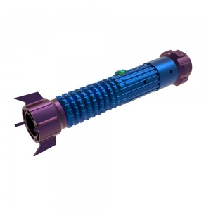 custom cnc machining flashlight HYSZ100094