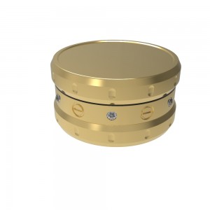 Wholesale OEM custom logo aluminum 6061 herb grinder manual anodized herb grinder HYJD070007