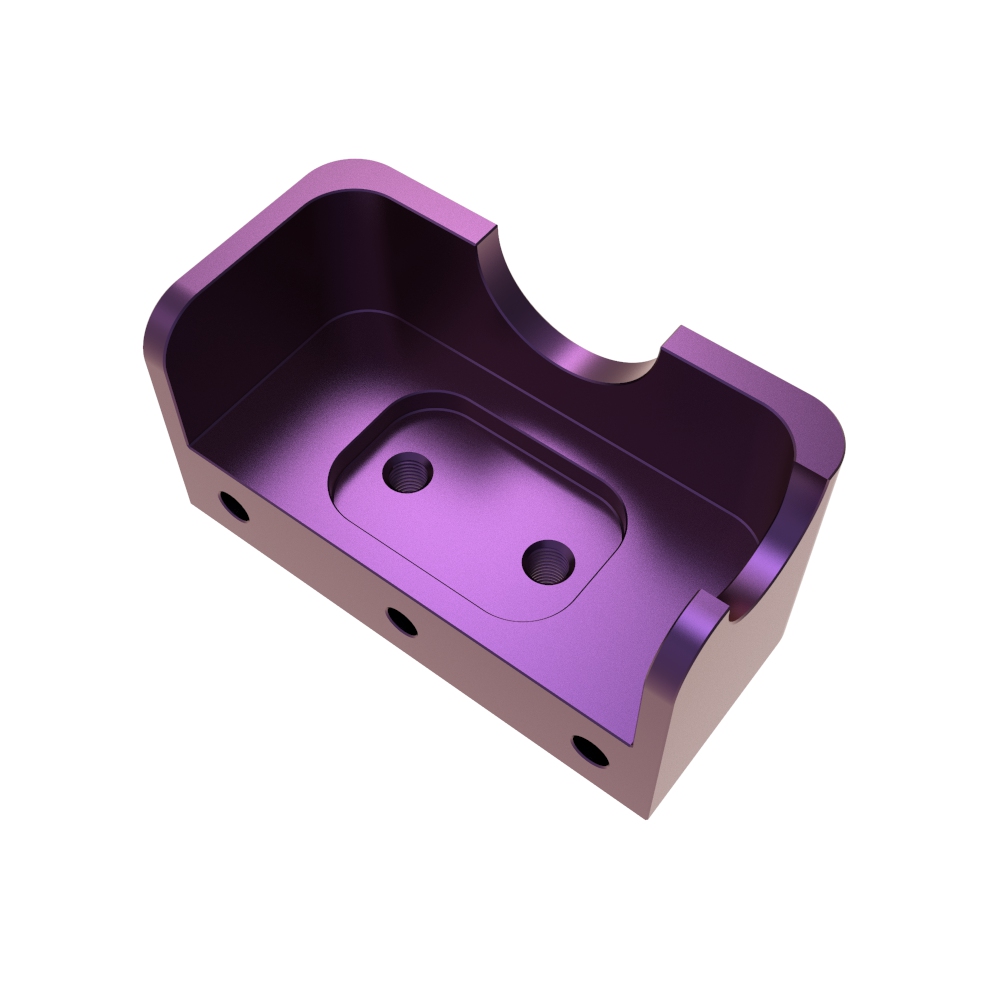 High Quality CNC Machined Parts - High quality cnc machining aluminum machining parts service custom cnc aluminum alloy parts HYJD070003 Huayi -